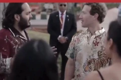 Vợ chồng ông chủ Facebook dự đám cưới con trai tỷ phú Ấn Độ