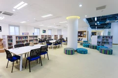 Cơ sở vật chất của Trường Quốc tế Mỹ. (Nguồn: AISVN)