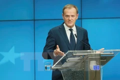 Chủ tịch Hội đồng châu Âu Donald Tusk. (Nguồn: EPA/TTXVN)