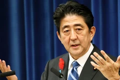 Thủ tướng Nhật Bản Shinzo Abe. (Nguồn: AP)