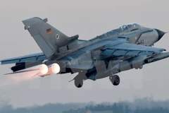 Máy bay do thám Tornado của Đức cất cánh từ căn cứ không quân ở Incirlik, Thổ Nhĩ Kỳ ngày 5/1. (Nguồn: EPA/TTXVN)