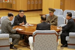 Nhà lãnh đạo Triều Tiên Kim Jong-un khẳng định vụ thử bom H thành công hoàn hảo. (Nguồn: YONHAP/TTXVN)