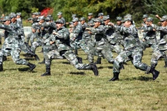 Binh sỹ quân đội Trung Quốc. (Nguồn: AFP)
