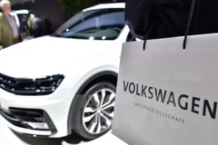 Mẫu xe Tiguan của hãng Volkswagen được giới thiệu tại Hanover, Đức. (Nguồn: AFP/TTXVN) 