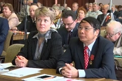 Toàn cảnh phiên họp. (Ảnh: Trí-Hằng/Vietnam+)