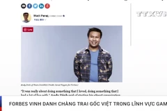 [Video] Forbes vinh danh chàng trai gốc Việt trong lĩnh vực game