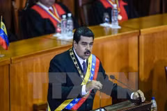 Tổng thống Venezuela Nicolas Maduro. (Nguồn: AFP/TTXVN)