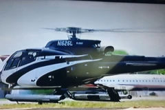 Chiếc máy bay trực thăng của cựu Tổng thống Ricardo Martinelli. (Nguồn: enmayuscula.com)