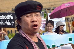 Thủ lĩnh Áo Đỏ Wuttipong Ko Tee Kottham-makhun. (Nguồn: nationmultimedia.com)