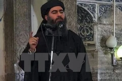 Thủ lĩnh IS Abu Bakr al-Baghdadi. (Nguồn: EPA/TTXVN)