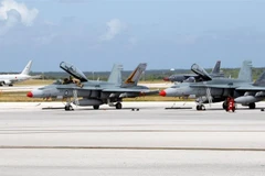 Máy bay chiến đấu của Australia tham chiến ở Iraq và Syria. (Nguồn: AP)