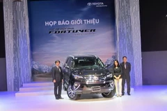 Buổi lễ ra mắt Toyota Fortuner 2017. (Ảnh: Minh Anh/Vietnam+)