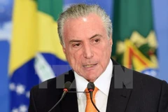 Tổng thống Brazil Michel Temer. (Nguồn: AFP/TTXVN)