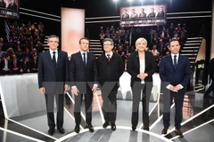 Các ứng cử viên Tổng thống Pháp. (Nguồn: AFP/TTXVN)