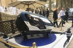 Chiếc drone Ehang 184. (Nguồn: CCTV)