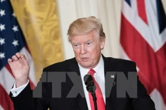 Tổng thống Mỹ Donald Trump. (Ảnh: AFP/TTXVN)