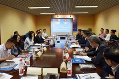 Toàn cảnh buổi Tọa đàm. (Ảnh: Lương Tuấn/Vietnam+)