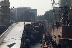 Tàu INS Betwa. (Nguồn: ndtv.com)
