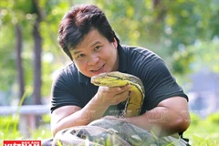 Nghệ sỹ ưu tú Tống Toàn Thắng. (Ảnh: Tất Sơn/Báo ảnh Việt Nam)