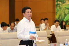 Tổng kiểm toán nhà nước Hồ Đức Phớc. (Ảnh: Phương Hoa/TTXVN)