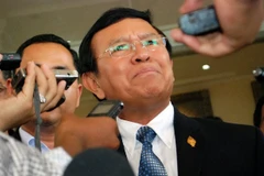 Quyền Chủ tịch đảng Cứu nguy Dân tộc Campuchia (CNRP) đối lập, nghị sỹ Kem Sokha. (Nguồn: m-nn.net)