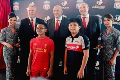 Toàn cảnh lễ ký kết giữa MAS và Liverpool. (Nguồn: thestar.com.my)