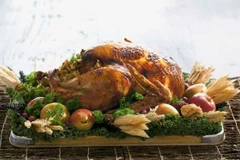 Gà tây là món ăn phổ biến ở Bắc Mỹ, Anh, Ireland, Australia, và New Zealand. (Nguồn: Getty)