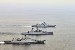 Các tàu chiến của Hải quân Ấn Độ. (Nguồn: indiannavy.nic.in)