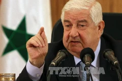 Ngoại trưởng Syria Walid Muallem (Nguồn: TTXVN)