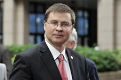 Ông Dombrovskis chính là Thủ tướng tại vị lâu nhất trong lịch sử Latvia. (Nguồn: AFP)