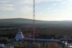 Sân bay vũ trụ Esrange. (Nguồn: Tập đoàn Vũ trụ Thụy Điển)