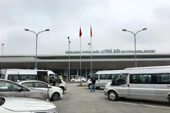 Cảng hàng không Quốc tế Phú Bài. (Ảnh: Quốc Việt/TTXVN)