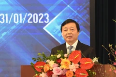 Phó Thủ tướng Trần Hồng Hà phát biểu. (Ảnh: TTXVN)