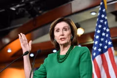 Cựu Chủ tịch Hạ viện Mỹ Nancy Pelosi. (Ảnh: AFP/TTXVN)