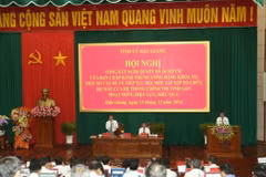 Quang cảnh hội nghị. (Ảnh: Duy Khương/TTXVN)