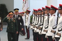 [Photo] Hoạt động của Tổng tham mưu trưởng Đỗ Bá Tỵ tại Singapore