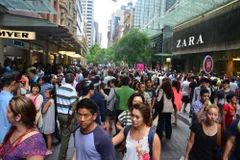 [Photo] Người dân Australia đổ xô đi mua sắm nhân ngày Boxing Day