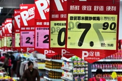 Trung Quốc: Tỷ lệ lạm phát ở mức thấp nhất trong 5 năm qua