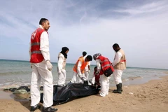 Một thi thể được tìm thấy. (Nguồn: AFP)