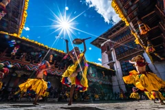 Những người dân Bhutan rất hiếu khách. (Ảnh: Nguyễn Thanh Tùng)