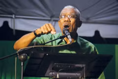 Tổng thống Guyana David Granger. (Nguồn: newstatesman.com)
