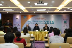 Các diễn giả tại buổi họp báo. (Nguồn: TPBank)