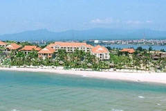 Một góc của resort Sun Spa Quảng Bình. (Nguồn: sunsparesortvietnam)