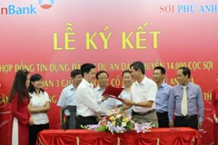 Tài trợ 140 tỷ đồng cho dự án đầu tư dây chuyền 14.000 cọc sợi