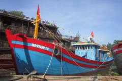 Tàu cá NA-91459-TS của ông Nguyễn Xuân Tri. (Nguồn: Vietcombank)