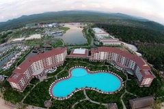 Toàn cảnh Vinpearl Phú Quốc nhìn từ trên cao. (Nguồn: Vinpearl Phú Quốc)