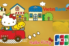 Thẻ đồng thương hiệu VietinBank-Hello Kitty-JCB. (Nguồn: VietinBank)