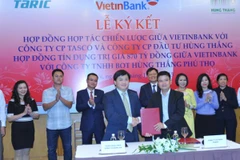 Ký kết hợp tác toàn diện giữa VietinBank và Tasco. (Nguồn: ViettinBank)