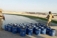 Vật liệu nổ được tìm thấy ở khu vực Bắc Sinai. (Nguồn: ahram.org.eg)