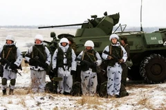 Binh lính Lục quân Nga. (Nguồn: Sputnik/AFP/TTXVN)